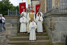 Feier der 1. Heiligen Kommunion in Sankt Crescentius (Foto: Karl-Franz Thiede)